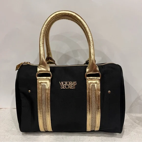 Victoria's Secret Bags Victorias Secret Speedy Bag Black Nylon